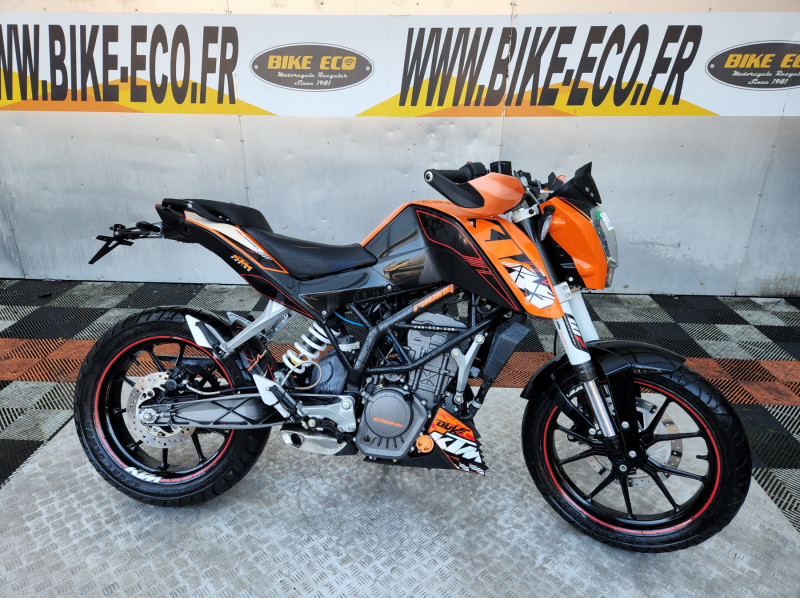 KTM 125 DUKE 2011 POUR EXPORT / PISTE 1590€ HT (61287)