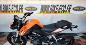 KTM 125 DUKE 2011 POUR EXPORT / PISTE 1590€ HT (61287)