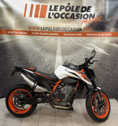 KTM 890 Duke R Blanche et Orange