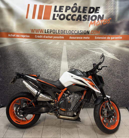 KTM 890 Duke R Blanche et Orange