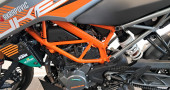 KTM 125 DUKE 2021 SILVER