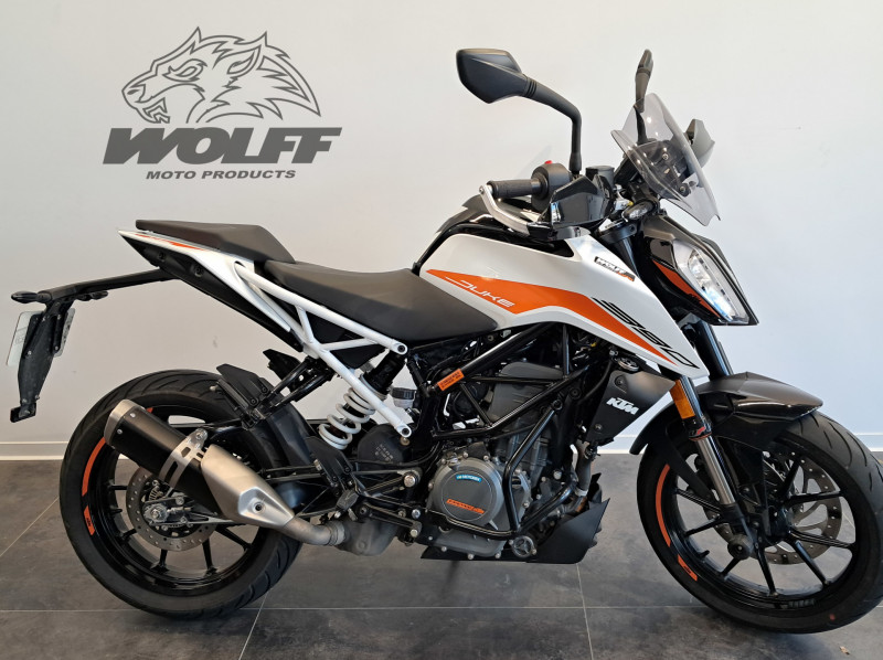 KTM 390 DUKE 2021 BLANC