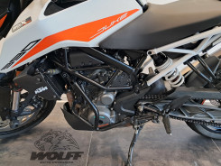 KTM 390 DUKE 2021 BLANC